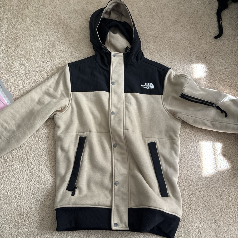 The North Face Men's Black and Tan Performance Jacket